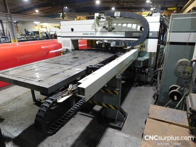 1998 WHITNEY 3400 RTC-60 Laser Combo Punches | CNCsurplus, A Div. of Comtex Leasing Corp.