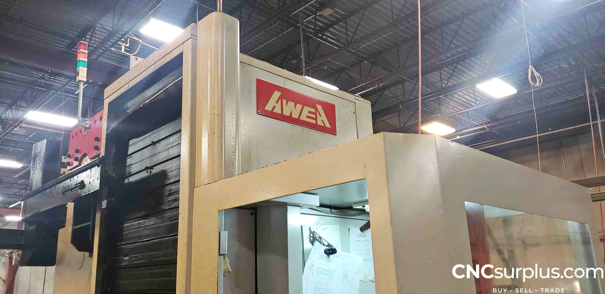 2009 AWEA BL3018FM Horizontal Table Type Boring Mills | CNCsurplus, A Div. of Comtex Leasing Corp.