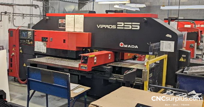 2000 AMADA VIPROS 255 Turret Punches | CNCsurplus, A Div. of Comtex Leasing Corp.