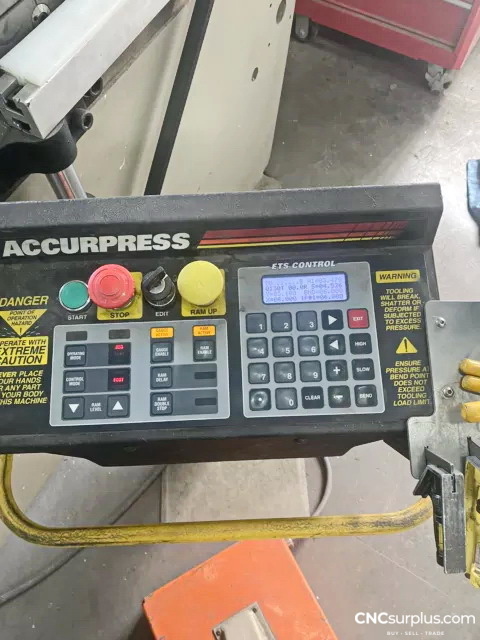 2011 ACCURPRESS 713010 Press Brakes | CNCsurplus, A Div. of Comtex Leasing Corp.