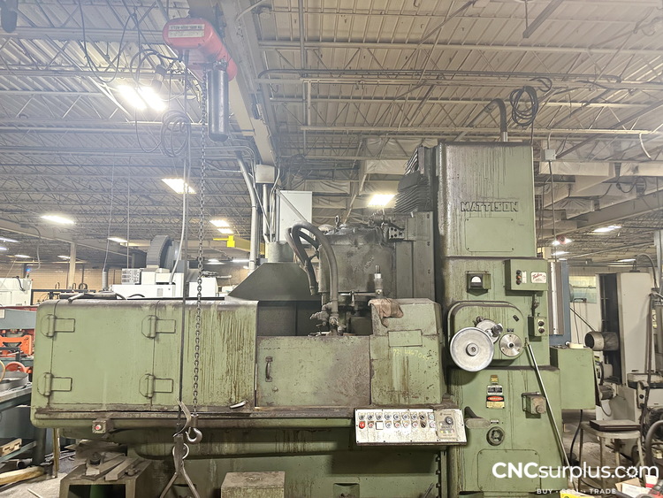 MATTISON 48-60 Rotary Surface Grinders | CNCsurplus, A Div. of Comtex Leasing Corp.