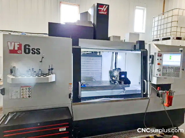 2020 HAAS VF-6SS Vertical Machining Centers (5-Axis or More) | CNCsurplus, A Div. of Comtex Leasing Corp.