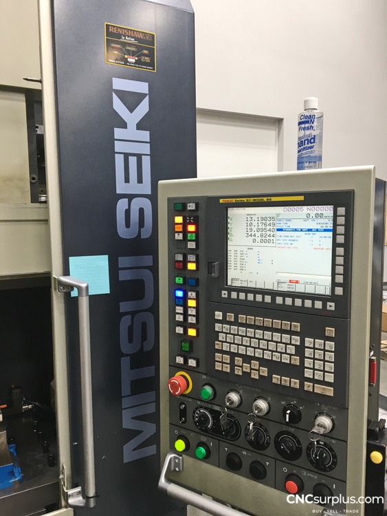 MITSUI SEIKI VERTEX 550-5X Vertical Machining Centers (5-Axis or More) | CNCsurplus, A Div. of Comtex Leasing Corp.