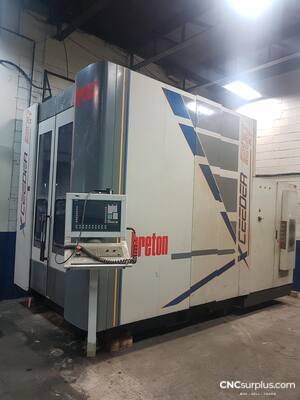 2001 BRETON XCEEDER 1200 RTHD Vertical Machining Centers (5-Axis or More) | CNCsurplus, A Div. of Comtex Leasing Corp.