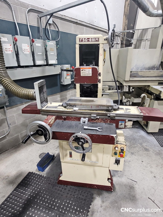 CHEVALIER FSG-618M Reciprocating Surface Grinders | CNCsurplus, A Div. of Comtex Leasing Corp.