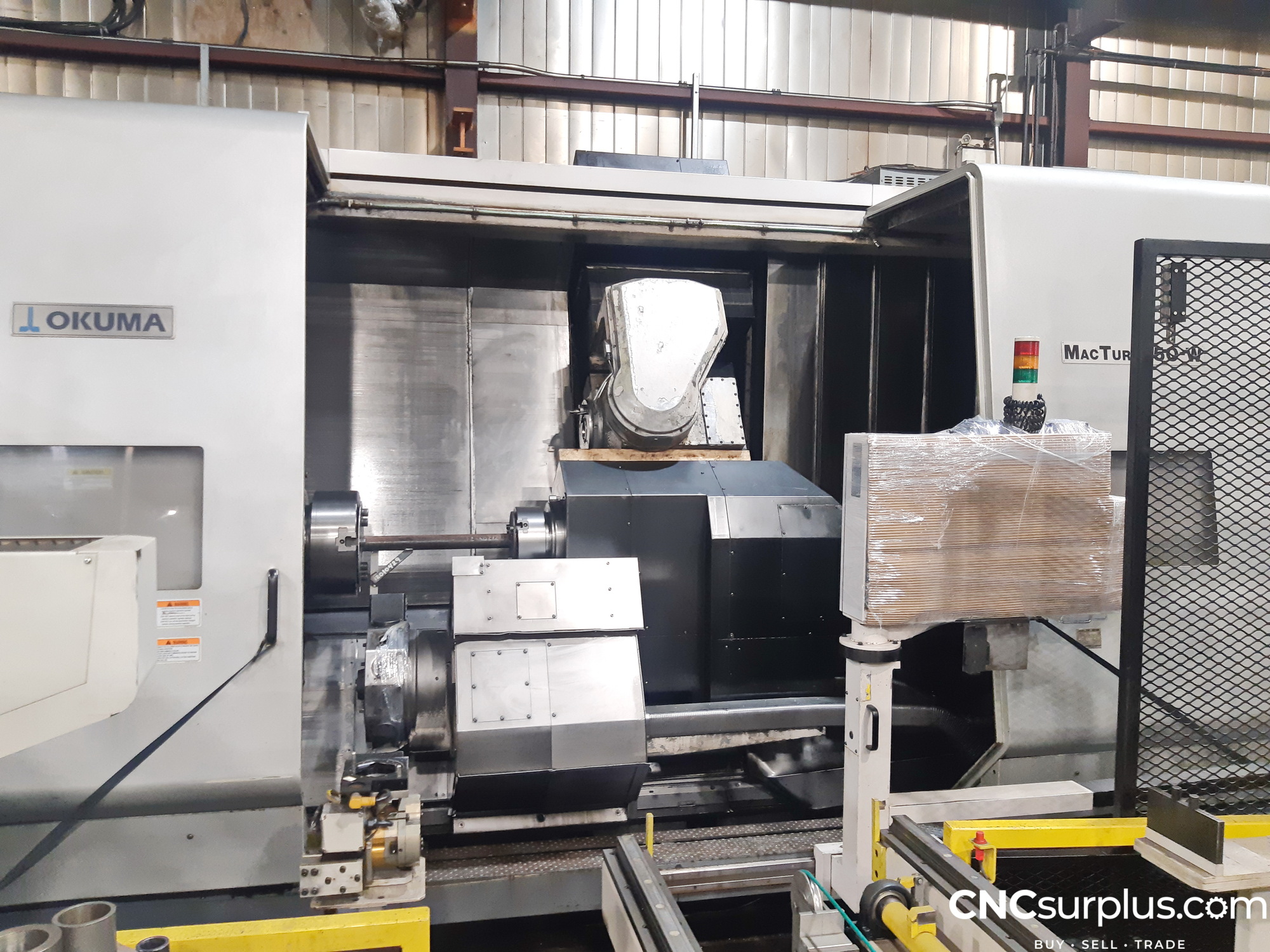 2004 OKUMA MACTURN 550-W 2S 5-Axis or More CNC Lathes | CNCsurplus, A Div. of Comtex Leasing Corp.