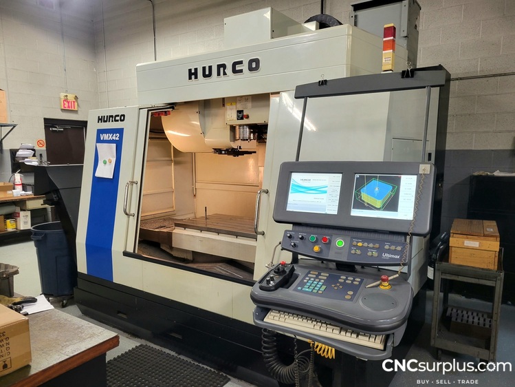 2007 HURCO VMX42 Vertical Machining Centers | CNCsurplus, A Div. of Comtex Leasing Corp.