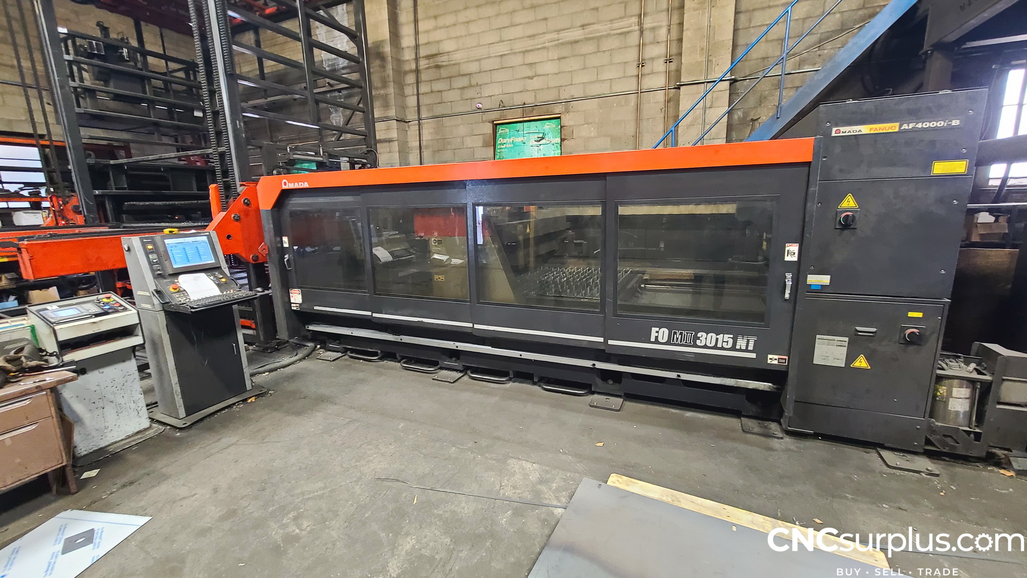 2011 AMADA FOM2-3015 NT Laser Cutters | CNCsurplus, A Div. of Comtex Leasing Corp.