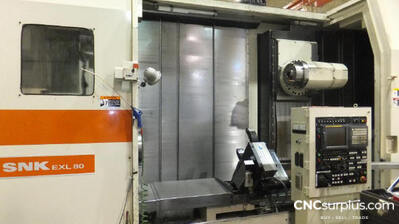2008 SNK EXL-80 5-Axis or More CNC Lathes | CNCsurplus, A Div. of Comtex Leasing Corp.