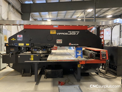 1992 AMADA 357 VIPROS Turret Punches | CNCsurplus, A Div. of Comtex Leasing Corp.