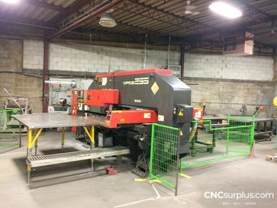 1997 AMADA VIPROS 255 Turret Punches | CNCsurplus, A Div. of Comtex Leasing Corp.