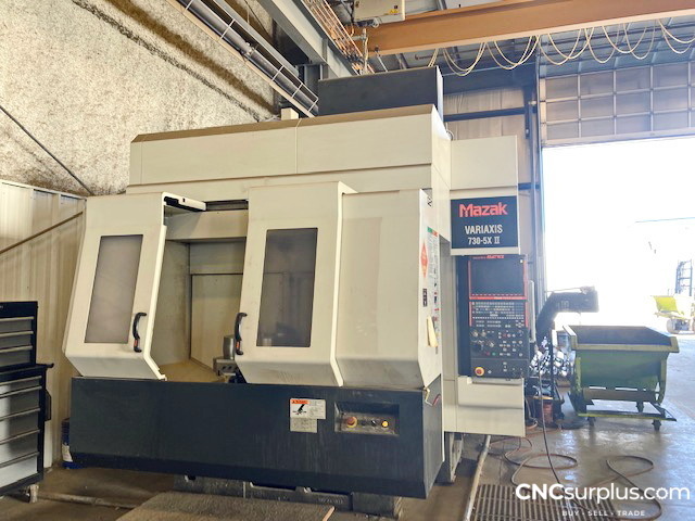 2009 MAZAK VARIAXIS 730-5X II Vertical Machining Centers (5-Axis or More) | CNCsurplus, A Div. of Comtex Leasing Corp.