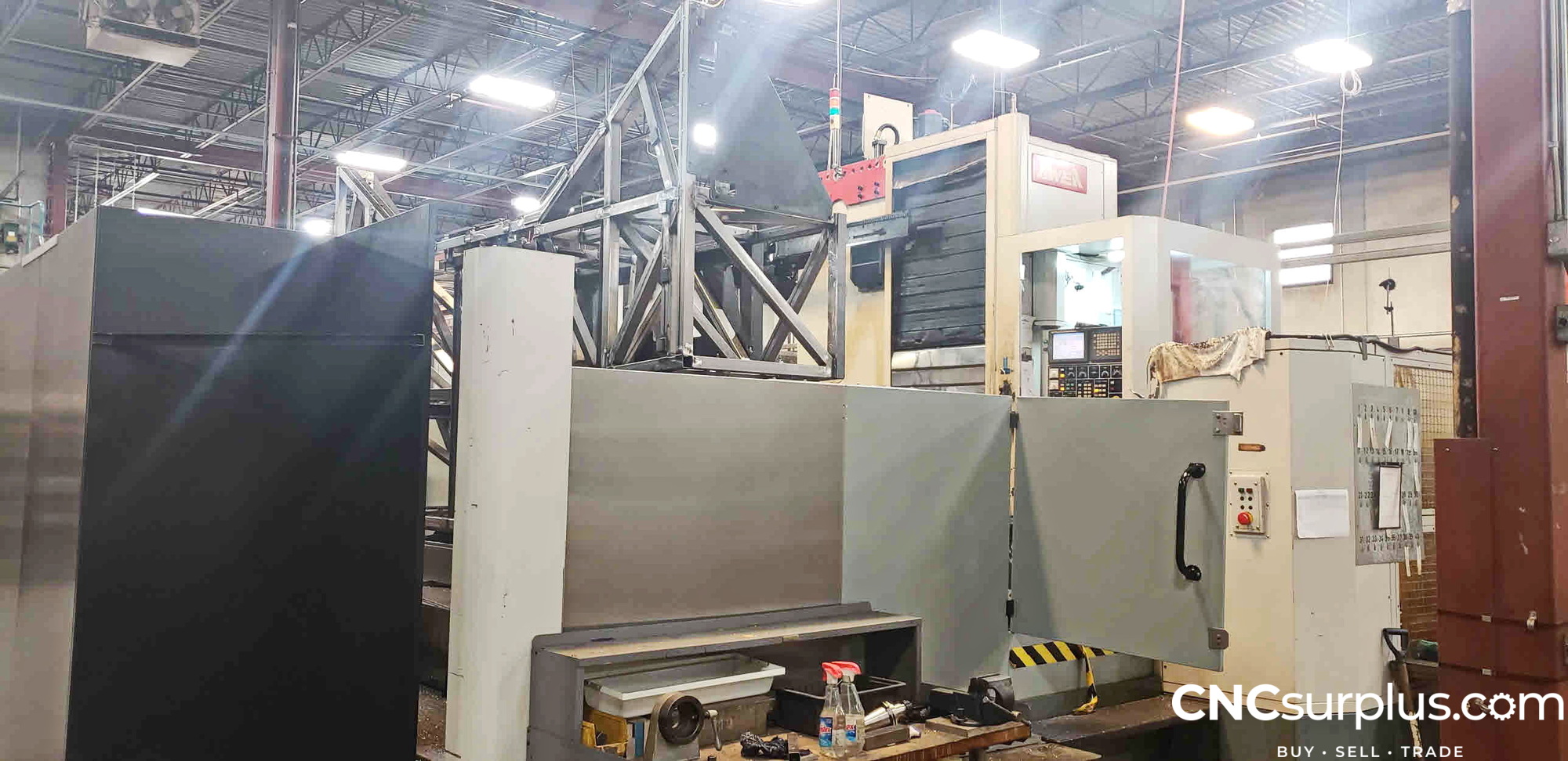 2009 AWEA BL3018FM Horizontal Table Type Boring Mills | CNCsurplus, A Div. of Comtex Leasing Corp.