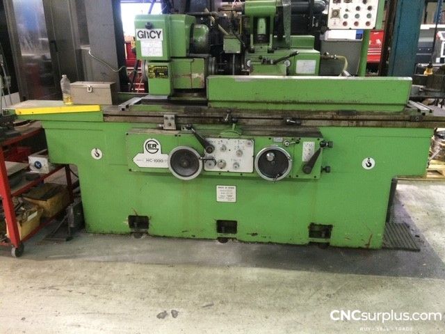 2001 GER RHC-1000 Cylindrical Grinders Including Plain & Angle Head | CNCsurplus, A Div. of Comtex Leasing Corp.