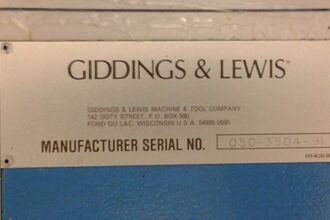 1991 GIDDINGS & LEWIS MC70 Horizontal Table Type Boring Mills | CNCsurplus, A Div. of Comtex Leasing Corp. (15)