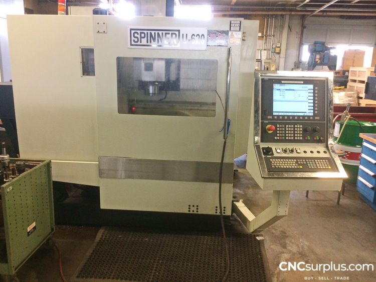 2011 SPINNER U5 620 Universal Machining Centers | CNCsurplus, A Div. of Comtex Leasing Corp.